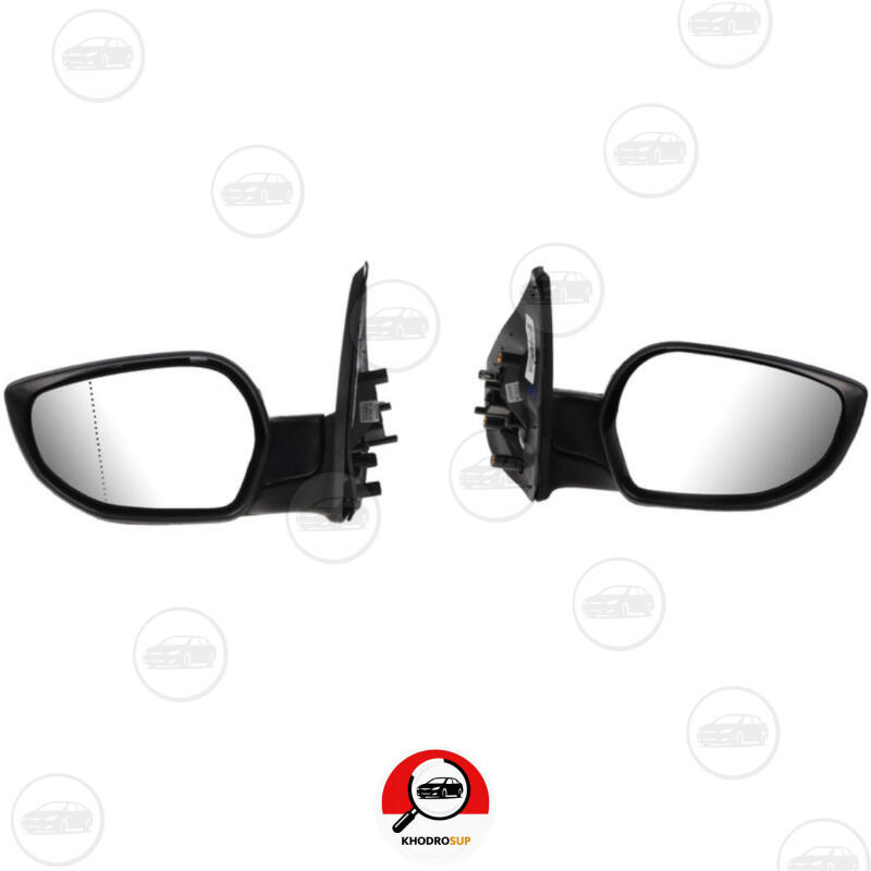 آینه بغل برقی ساینا و کوییک بسته‌بندی دو عددی