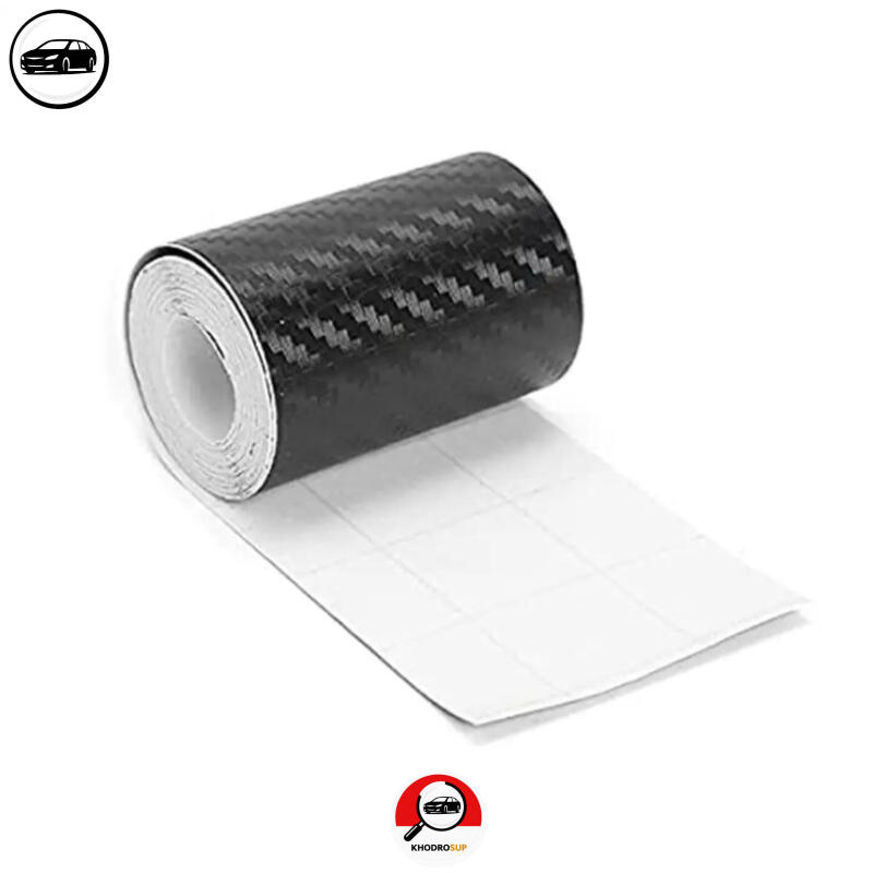 برچسب رول یک متری اسپرت خودرو طرح کربن