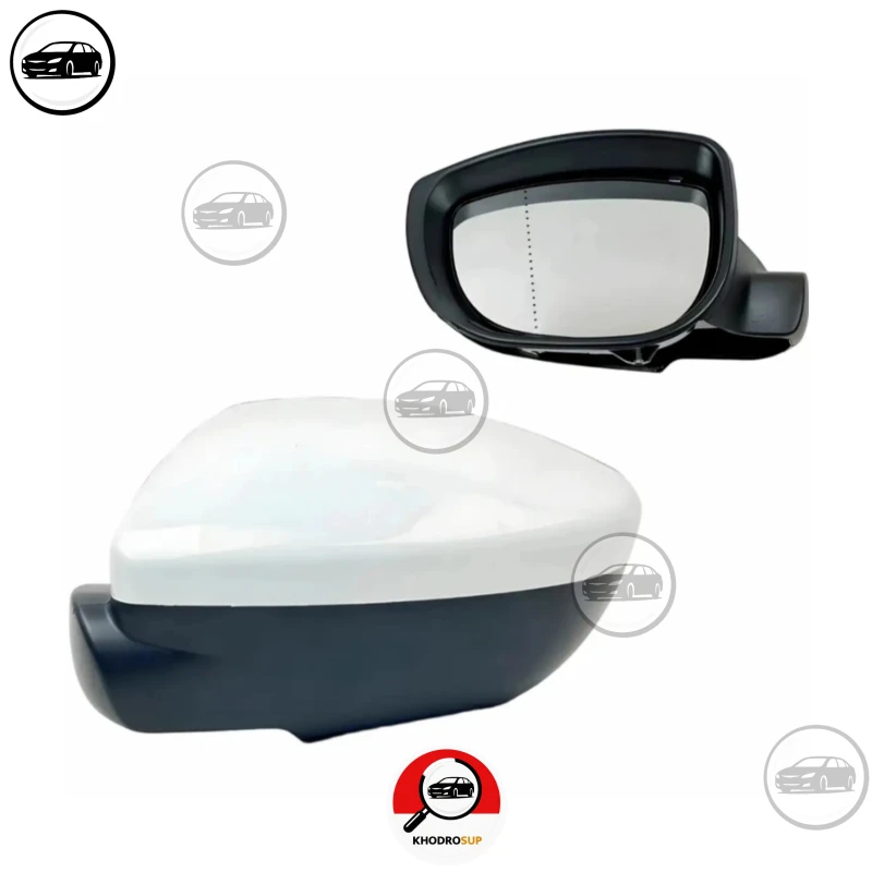 کیت تبدیل آینه مناسب خودرو 206 بسته‌بندی دو عددی