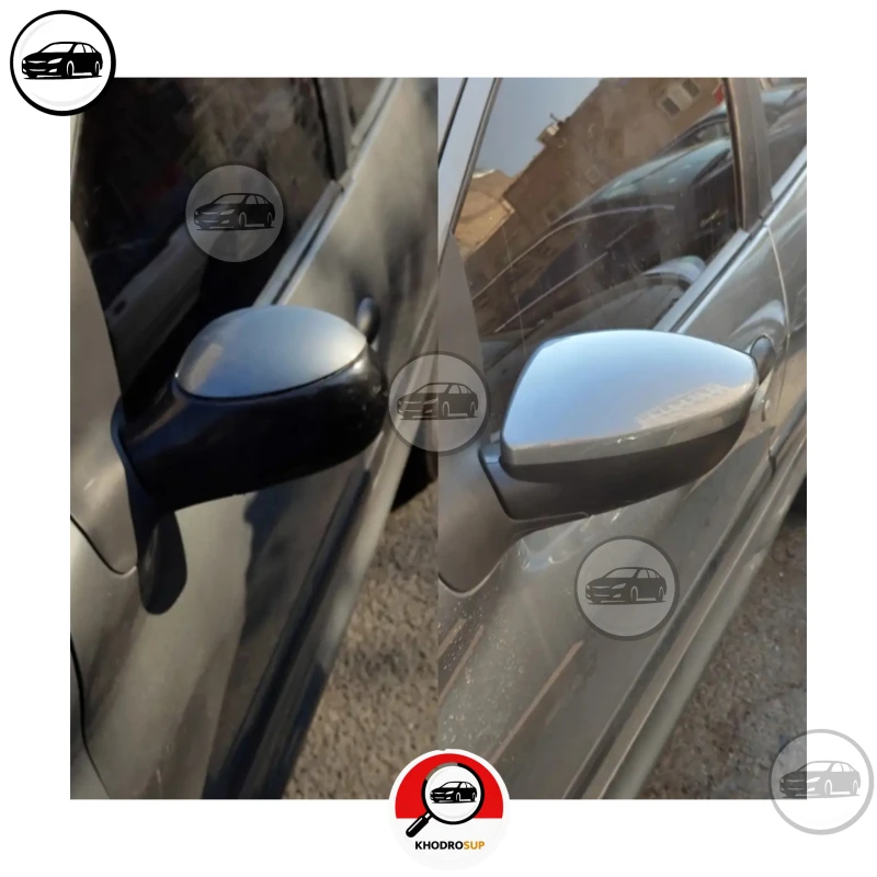کیت تبدیل آینه مناسب خودرو 206 بسته‌بندی دو عددی